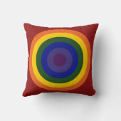 レインボーブルズアイ クッション (裏面)