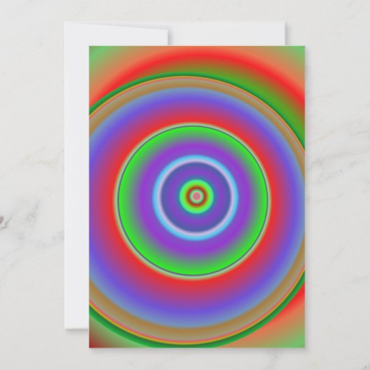 レインボーブルズイェオールパーパスパーティの招待状 招待状 (裏面)