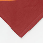 レインボーブルズイパターン フリースブランケット (角)