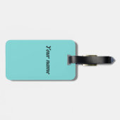 レインボーブルーズインアルコールインクラゲージタグ ラゲッジタグ (裏面横)