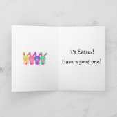 レインボーブンニーズ復活祭 シーズンカード (内部)