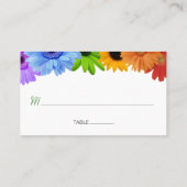 レインボーブーケプレイスカード プレイスカード (裏面)