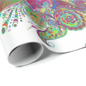 レインボーブーケラッピング紙 ラッピングペーパー (ロールコーナー)