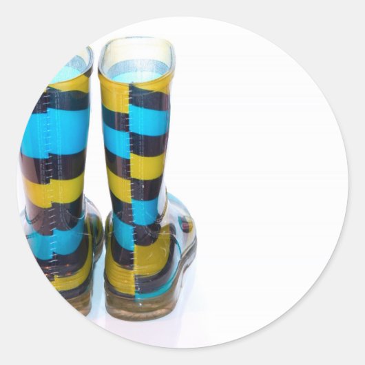 レインボーブーツ ラウンドシール (正面)