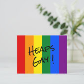 レインボープライドはがき ポストカード (スタンド正面)