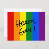 レインボープライドはがき ポストカード (正面/裏面)