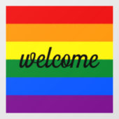 レインボープライドウィンドウ ウィンドウサイン (シート)