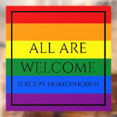 レインボープライドウィンドウ ウィンドウサイン (シート2)