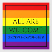 レインボープライドウィンドウ ウィンドウサイン (シート)