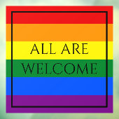 レインボープライドウィンドウ ウィンドウサイン (シート3)