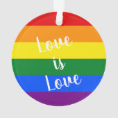 レインボープライドオーナメント オーナメント (裏面)