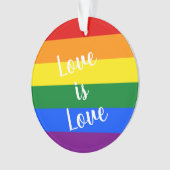 レインボープライドオーナメント オーナメント (正面)