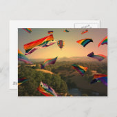 レインボープライドオーバーザソノマバレー ポストカード (正面/裏面)