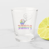 レインボープライドシープショットグラス ショットグラス (裏面)