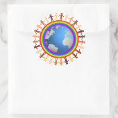 レインボープライドシール ラウンドシール (バッグ)