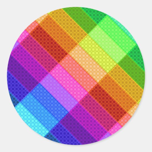 レインボープライドシール ラウンドシール (正面)
