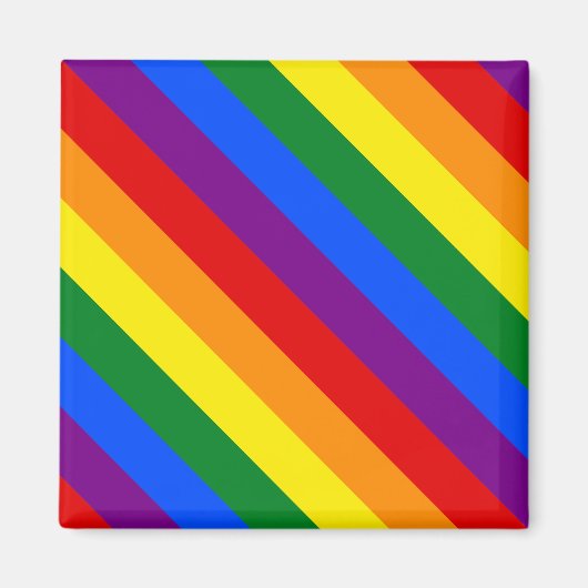 レインボープライドダイバーシティEqual Rights Inclusion マグネット (正面)