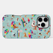 レインボープライドドッグビーチ iPhoneケース (裏面横)