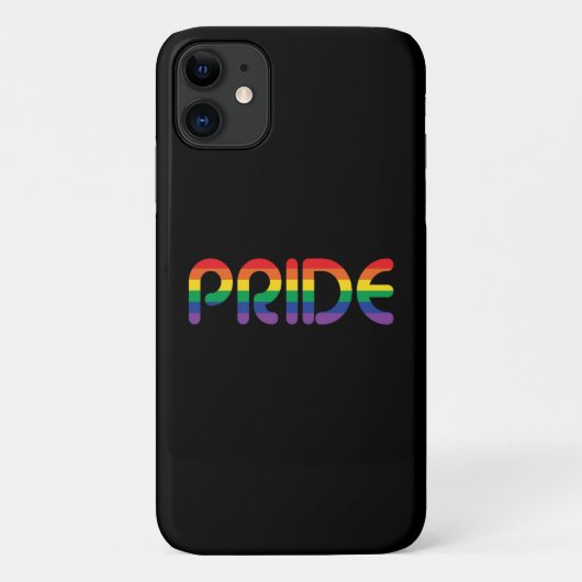 レインボープライドバルーンレター Case-Mate iPhoneケース (裏面)
