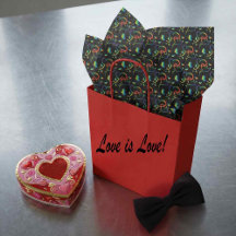 レインボープライドバレンタインティッシュペーパー