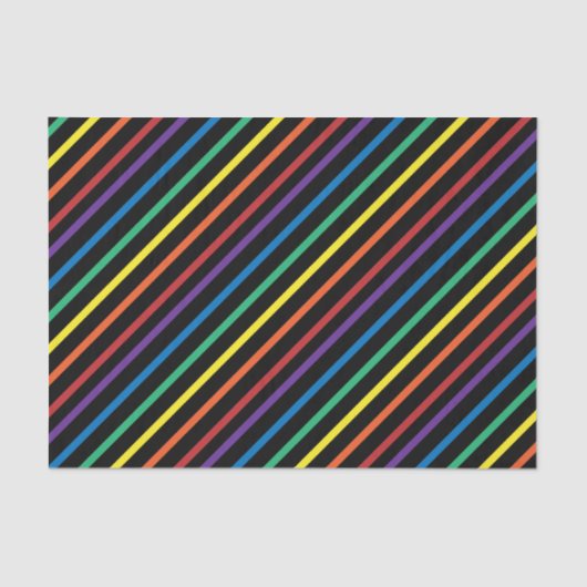 レインボープライドバレンタインティッシュペーパー 薄葉紙 (正面)