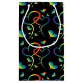 レインボープライドバレンタイン抱き枕 スモールペーパーバッグ (裏面)