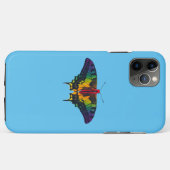 レインボープライドフラッグアゲハチョウバタフライ Case-Mate iPhoneケース (裏面(横))