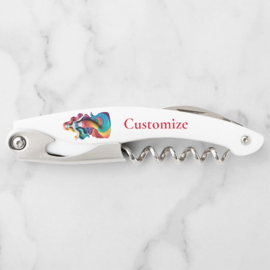 レインボープライドマーメイドサンダー_コーブ ソムリエナイフ (正面)