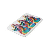 レインボープライドマーメイドサンダー_コーブ バスマット (アングル)