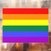 レインボープライド国旗 ウィンドウサイン (シート2)