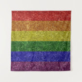 レインボープライド国旗 タペストリー (正面)