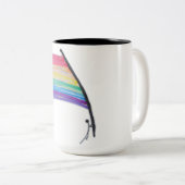 レインボープライド国旗 ツートーンマグカップ (正面右)