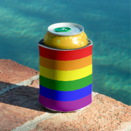 レインボープライド国旗LGBTQIA+ 缶クーラー