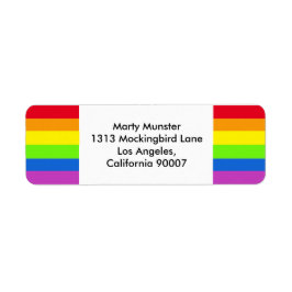 レインボープライド差出人住所ラベルゲイプライドLGBT ラベル