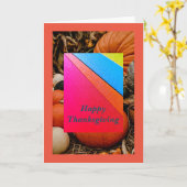 レインボープライド感謝祭カード カード (黄色い花)