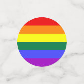 レインボープライド旗 コンフェッティ (スモール正面)