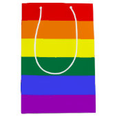 レインボープライド旗 ミディアムペーパーバッグ (正面)