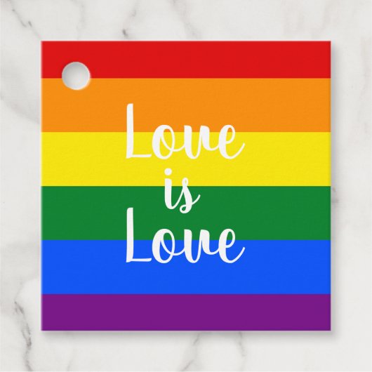 レインボープライド- フェイバータグ (正面)