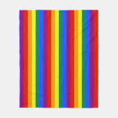レインボープライド フリースブランケット (正面)