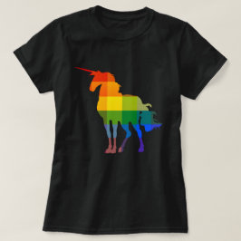 レインボープラドユニコーンLGBTQ+プライド Tシャツ