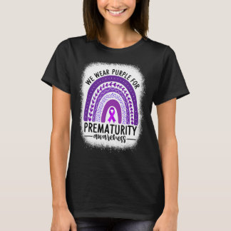 レインボープリエンイエWe衣服パープル前熟Aw Tシャツ