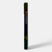 レインボープリズムオンブラック Case-Mate iPhoneケース (裏面 / 左)