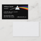 レインボープリズム名刺 名刺 (正面/裏面)