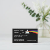 レインボープリズム名刺 名刺 (スタンド正面)