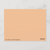 レインボープリズム水滴はがき ポストカード (裏面)