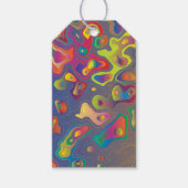 レインボープリズム水滴ギフトラベル ギフトタグ (正面)