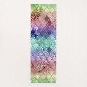 レインボープリンセスマーメはかりで測ード#3 ヨガマット (裏面)