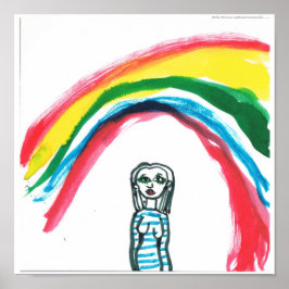 レインボープリントの下 ポスター