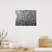 レインボープリント絵画オリジナルズオンキャンバスポスター ポスター (キッチン)