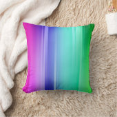 レインボープリント装飾用クッション クッション (ブランケット)